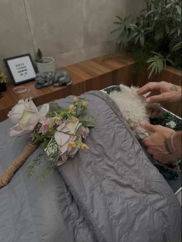 Onelia Molina mostró el último adiós a su querida Nieve / Instagram Onelia Molina mostró el último adiós a su querida Nieve / Instagram