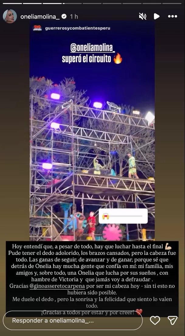 Onelia Molina hizo arder las redes sociales con tremendo mensaje. Foto: Instagram Onelia Molina hizo arder las redes sociales con tremendo mensaje. Foto: Instagram