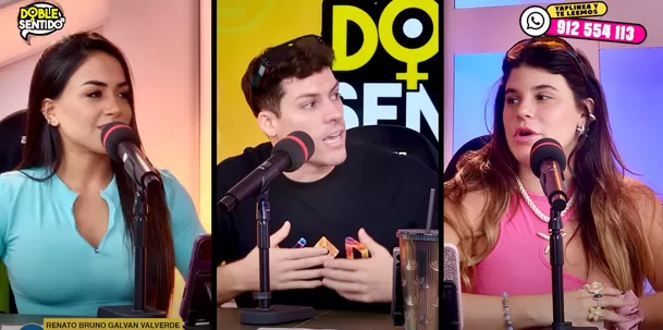 Macarena Vélez visitó por primera vez un podcast. Foto: YouTube