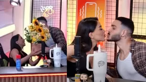 Flores amarillas fuera de fecha: Mario sorprendió a Onelia Molina y generó risas en Doble Sentido. Video: Doble Sentido 