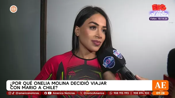 Onelia Molina habló del regreso de Diego Chávarri a 'Esto es Guerra' / América Tv