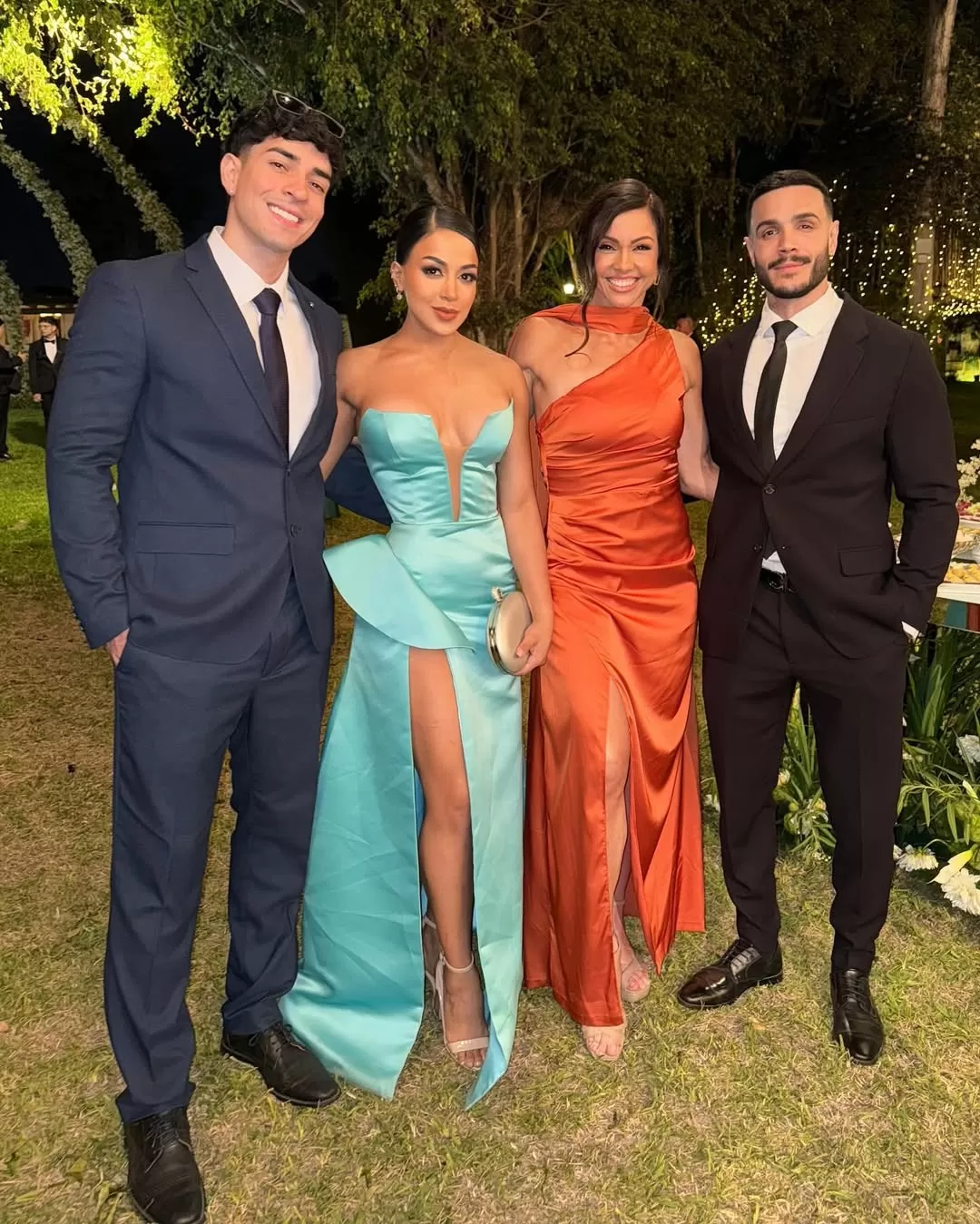 Onelia Molina y Mario Irivarren asistieron juntos a la boda de Alejandra Baigorria y Said Palao. Fuente: Instagram Onelia Molina y Mario Irivarren asistieron juntos a la boda de Alejandra Baigorria y Said Palao. Fuente: Instagram
