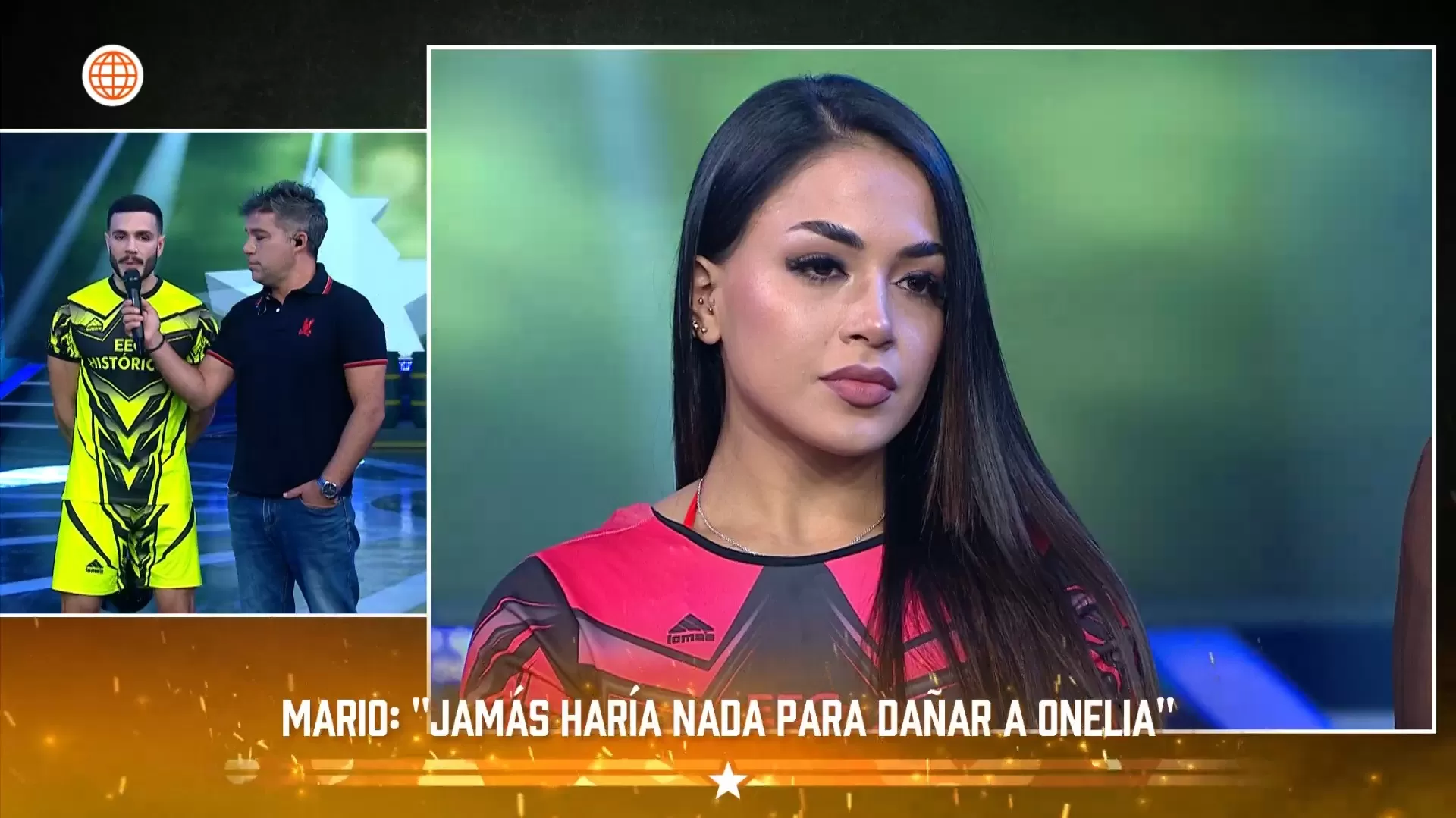 Onelia Molina y su fuerte reacción ante disculpas de Mario Irivarren en vivo. Fuente: AméricaTV Onelia Molina y su fuerte reacción ante disculpas de Mario Irivarren en vivo. Fuente: AméricaTV