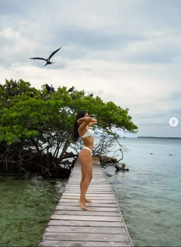 Onelia Molina mostró primeras fotografías junto a Kevin Díaz en Colombia. Fotos: Instagram @oneliamolina_