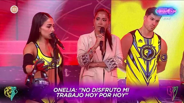 Onelia reveló estar incómoda en los guerreros tras ser elegida por Patricio Parodi / AméricaTV