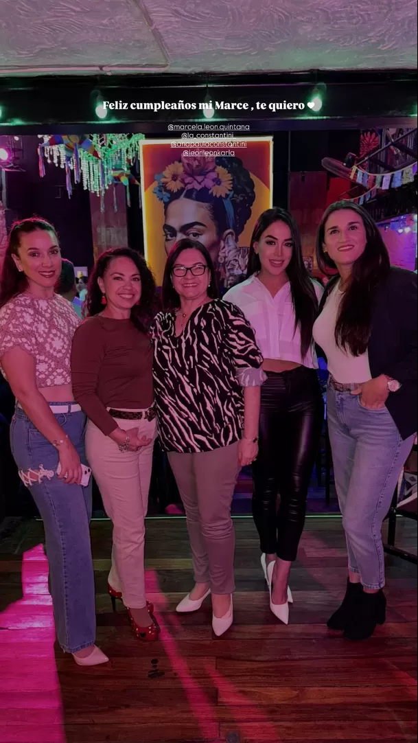 Onelia Molina le dedicó tierno mensaje a doña Marcela León por su cumpleaños / Instagram