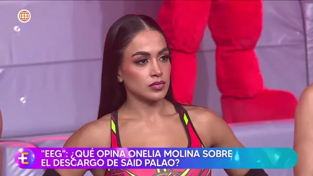 Onelia Molina estuvo atenta a las disculpas de Said Palao a Alejandra Baigorria / Captura