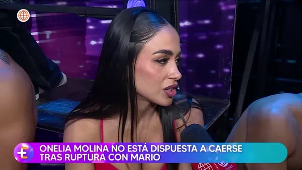 Onelia Molina se solidarizó con Alejandra Baigorria tras ampay de Said Palao / Captura