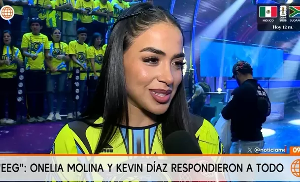 Onelia Molina sobre Kevin Díaz: “Estamos fluyendo” / América Espectáculos Onelia Molina sobre Kevin Díaz: “Estamos fluyendo” / América Espectáculos