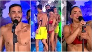 Onelia Molina sorprendió a Mario Irivarren con coqueta nalgada