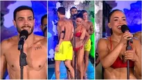 Onelia Molina sorprendió a Mario Irivarren con coqueta nalgada. Fuente: AméricaTV