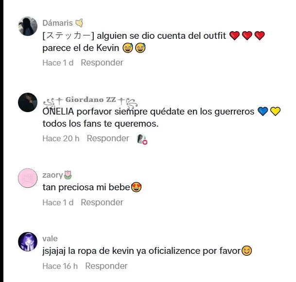 Los seguidores de la chica reality compararon fotografías y aseguraron que Onelia Molina lució la gorra y la polera que antes había usado Kevin Díaz Video: TikTok @oneliamolina_ Los seguidores de la chica reality compararon fotografías y aseguraron que Onelia Molina lució la gorra y la polera que antes había usado Kevin Díaz Video: TikTok @oneliamolina_
