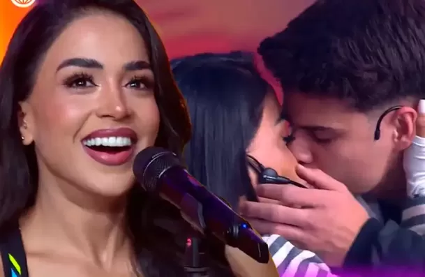 Onelia Molina y Kevin Díaz recrearon una escena de telenovela e impactaron a todos en EEG / América Televisión Onelia Molina y Kevin Díaz recrearon una escena de telenovela e impactaron a todos en EEG / América Televisión