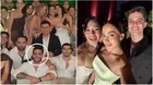 Onelia Molina y Kevin Díaz coinciden con Mario Irivarren en boda