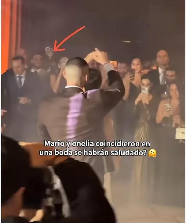 Onelia Molina y Mario Irivarren coinciden en boda / TikTok: clips_random020 Onelia Molina y Mario Irivarren coinciden en boda / TikTok: clips_random020