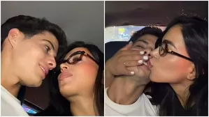 Onelia Molina y Kevin Díaz se lucen a puros besos en coqueto video dentro de auto / IG: oneliamolina_