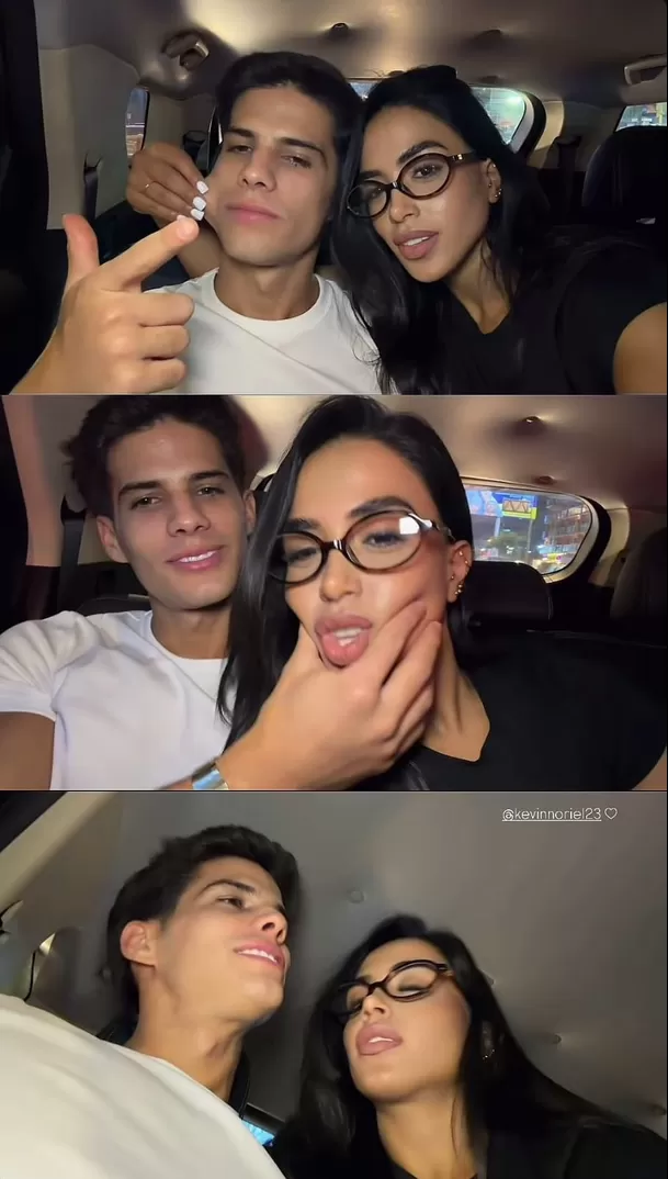 Onelia Molina y Kevin Díaz se lucen a puros mimos / IG: oneliamolina_