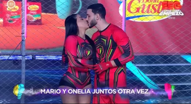 Mario y Onelia concretaron su amiste tras romper en mayo del 2025. Foto: América TV