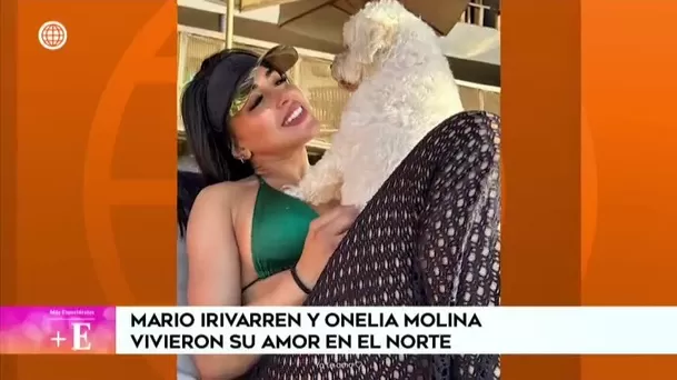 . A diferencia de ocasiones anteriores, Mario y Onelia no ocultaron su estadía en el norte. Foto: América TV