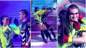 Onelia se convirtió en el amuleto de Santiago Salinas y celebran juntos su ingreso a EEG / AméricaTV
