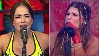 Onelia Molina tuvo un fuerte enfrentamiento con Macarena Vélez. Fuente: AméricaTV