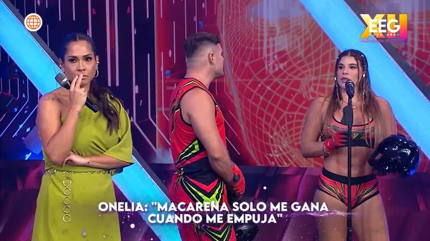 Macarena Vélez se defendió de los ataques de Onelia Molina. Fuente: AméricaTV