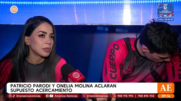 Onelia Molina incómoda por críticas a raíz de conversación sobre Patricio Parodi / Captura