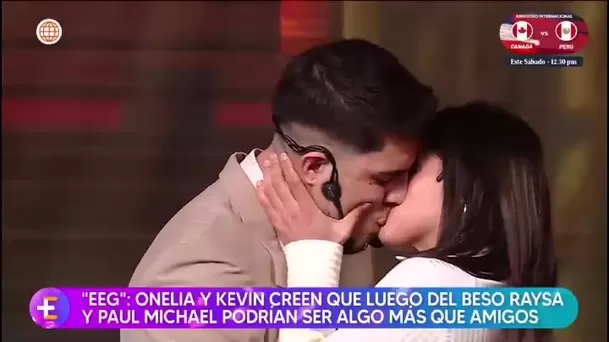 ¿Un beso lo cambia todo? Onelia y Kevin hablan de Raysa y Paul tras beso/ América Televisión ¿Un beso lo cambia todo? Onelia y Kevin hablan de Raysa y Paul tras beso/ América Televisión
