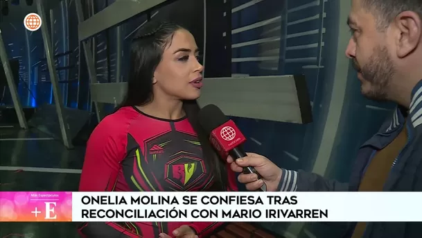 Onelia Molina explicó la razón por la que, junto a Mario Irivarren, decidieron confirmar su reconciliación en televisión nacional / Más Espectáculos