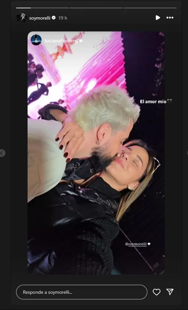 Luciana Fuster también dedicó tierno post a Juan Morelli. Foto: Instagram Luciana Fuster también dedicó tierno post a Juan Morelli. Foto: Instagram