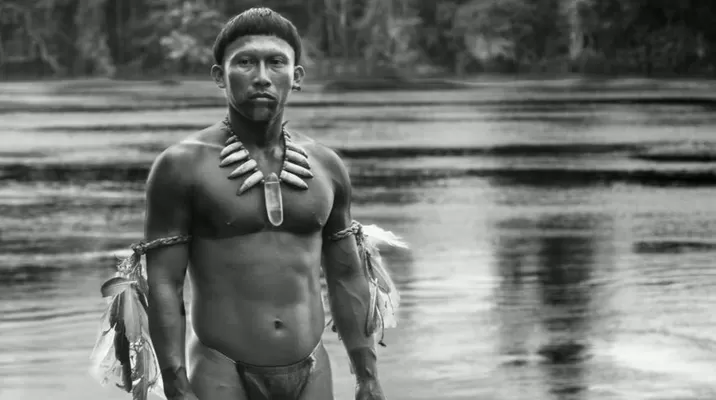 Película 'El abrazo de la serpiente'. (Vía: pajareradelmedio) Película 'El abrazo de la serpiente'. (Vía: pajareradelmedio)