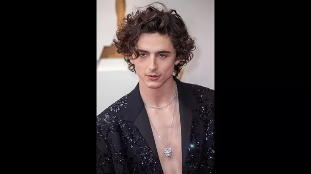 Timothee Chalamet posa en la alfombra roja a su llegada a la entrega de los Premios Óscar hoy, en el Teatro Dolby de Los Ángeles, California (EE.UU.). EFE/ Javier Rojas