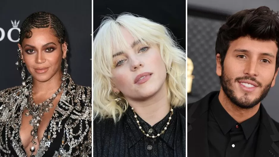 Beyoncé, Sebastián Yatra y Billie Eilish y los artistas que actuarán en la ceremonia.