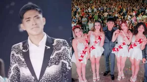 Oscar Junior Custodio 'Senderito' se quebró en medio de show en Tarapoto. Video: TikTok