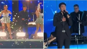 Óscar Junior detiene show de La Bella Luz y cancela concierto / TikTok: liliana_sabin / IG: oscarjunior_custodio16