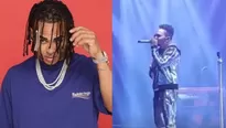 Ozuna se quebró en pleno concierto tras polémica por video íntimo . Foto: Youtube