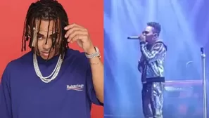 Ozuna se quebró en pleno concierto tras polémica por video íntimo . Foto: Youtube