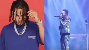 Ozuna se quebró en pleno concierto tras polémica por video íntimo . Foto: Youtube