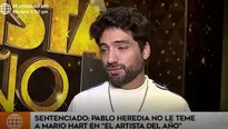 ¿Pablo Heredia mandó indirecta a sus compañeros de ‘El Artista del Año’?