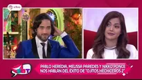 Génesis Arjona y Pablo Heredia han coincidido en diferentes eventos (Foto: Captura América TV)