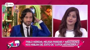 Génesis Arjona y Pablo Heredia han coincidido en diferentes eventos (Foto: Captura América TV)