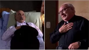 Padre Manuel lloró al encontrar a Don Gilberto 'muerto' / AméricaTV