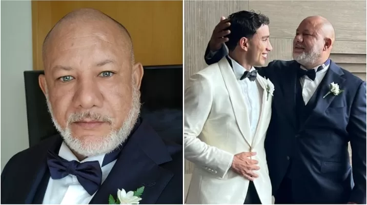 Padre de Said Palao se defendió tras pelea en boda de Alejandra con su hijo. Fuente: Instagram