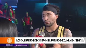 Las palabras de Zumba antes de conocer su futuro en EEG