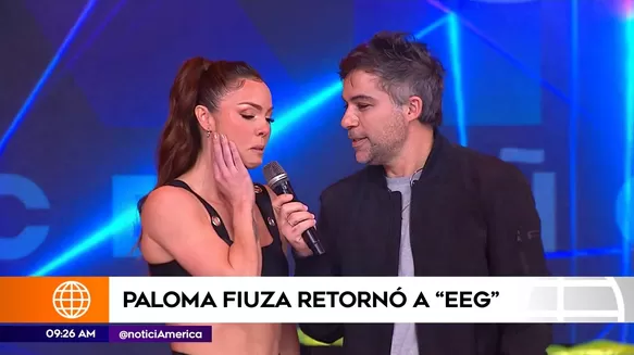 El regreso de Paloma Fiuza a 'Esto es Guerra' / América TV