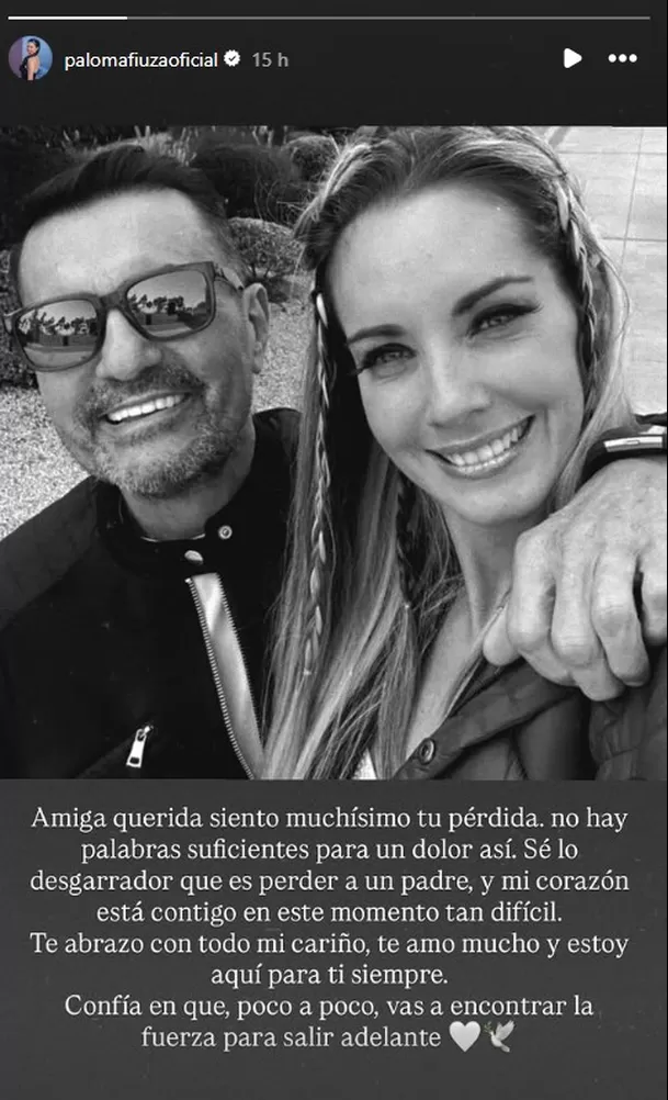 Paloma Fiuza envía mensaje de apoyo a Brenda Carvalho/ Captura Instagram