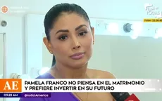 Pamela Franco aconseja a Christian Domínguez que ya no hable más del divorcio - Noticias de clara-chia-marti