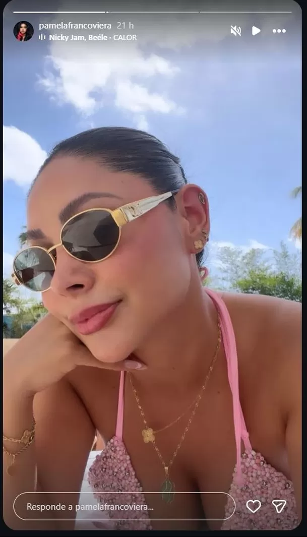 Pamela Franco y Christian Cueva salieron del país horas antes del matrimonio del cantante de cumbia. Foto: IG @pamelafrancoviera Pamela Franco y Christian Cueva salieron del país horas antes del matrimonio del cantante de cumbia. Foto: IG @pamelafrancoviera