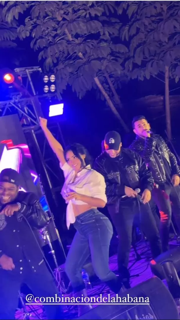 La celebración de Pamela Franco tuvo hasta cuatro orquestas en vivo/Foto: Instagram