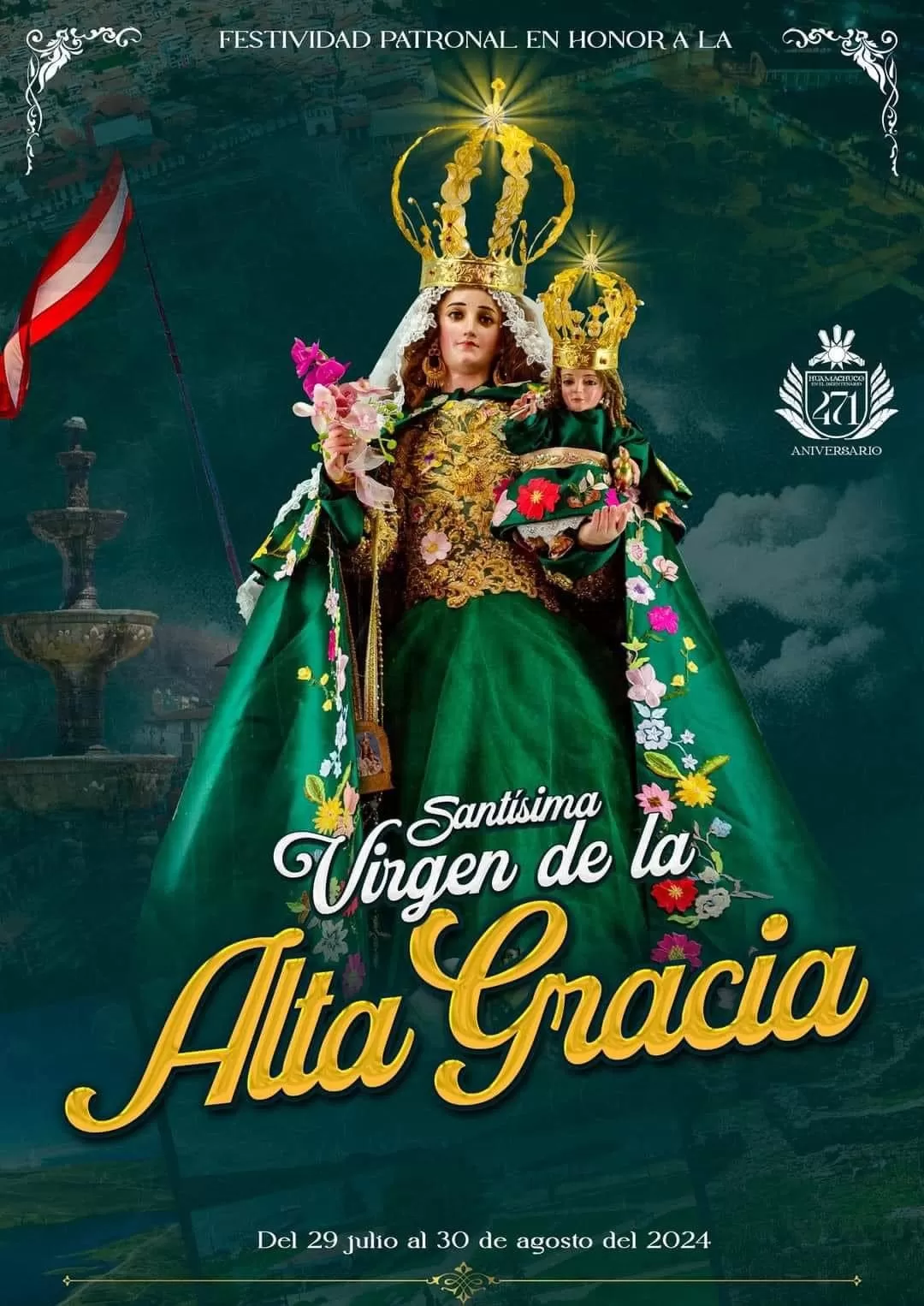 Afiche oficial de la festividad | Imagen: Facebook